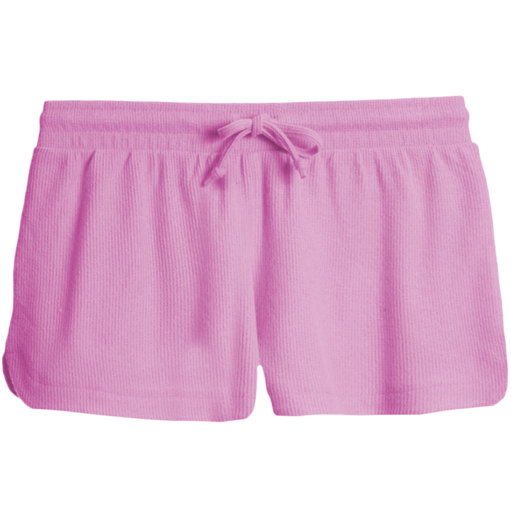 Super Soft Waffle Shorts Light Pink