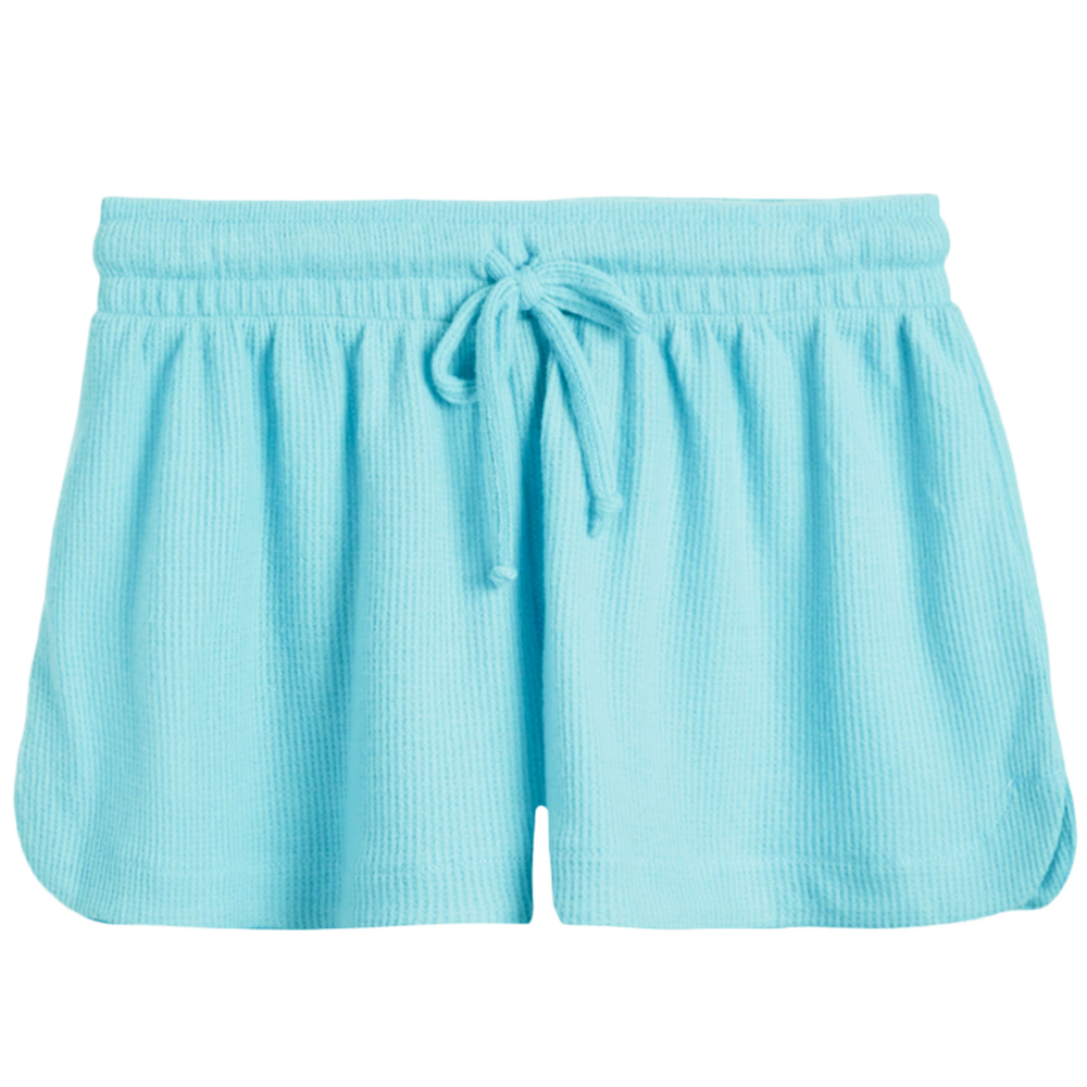 Super Soft Waffle Brami Top Aqua