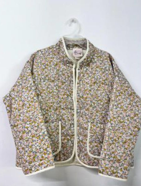 Quilted Floral Jacket