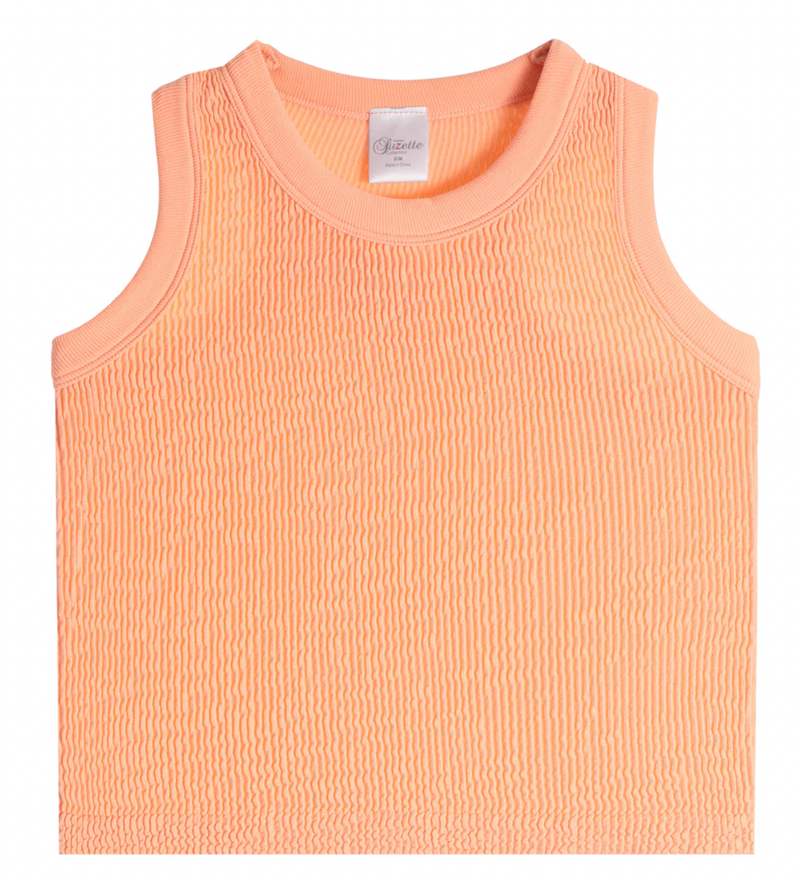 Suzette Smocking Sleeveless Tank