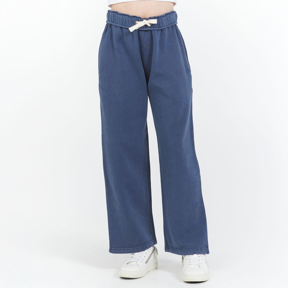 VH Navy Washed Wide Leg Sweatpant