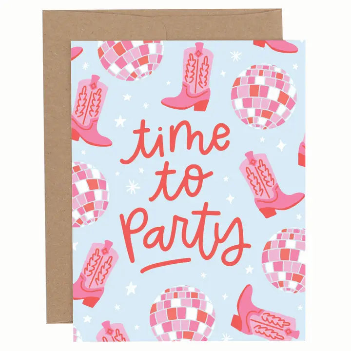 Time to Party Card