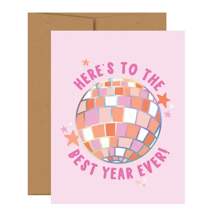 Here's To The Best Year Ever Card