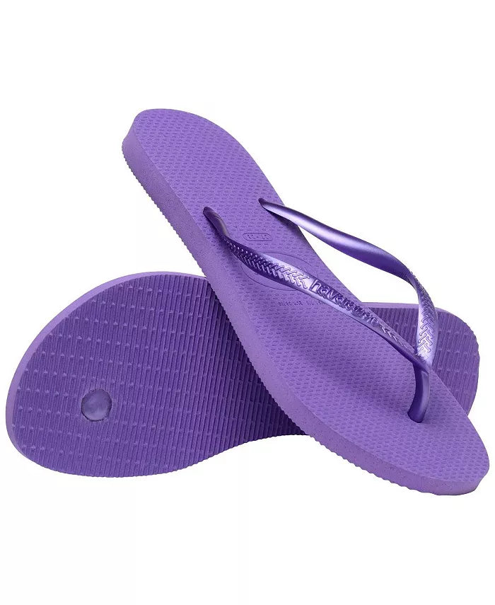Purple Havianas Flip Flops