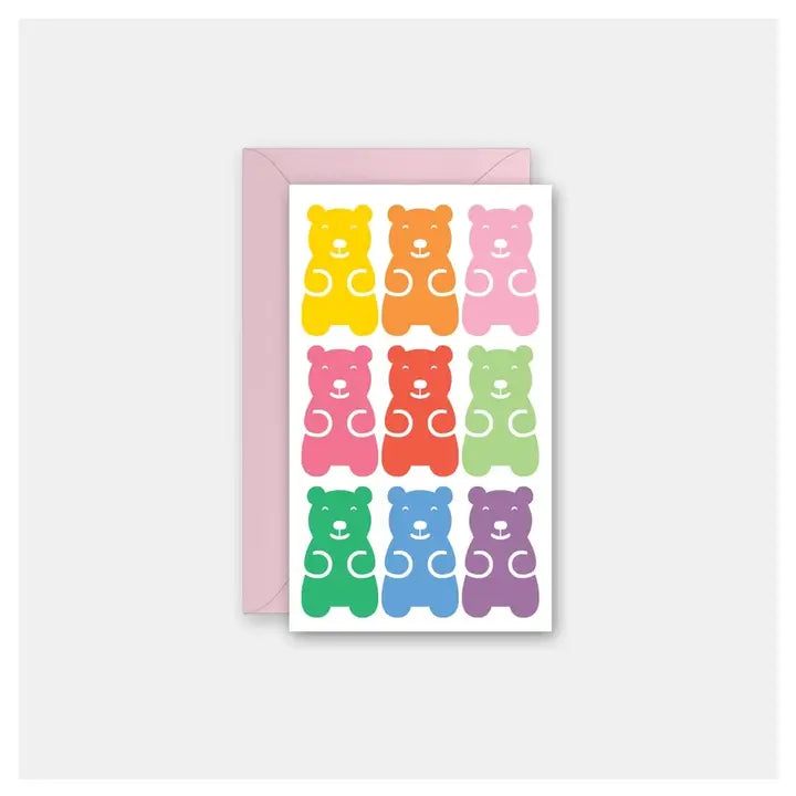 Rock Scissor Paper Gift Enclosure Card