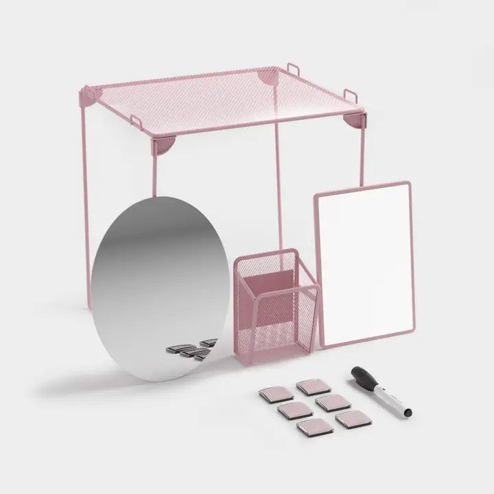 Pretty In Pink Mesh Shelf Locker Kit