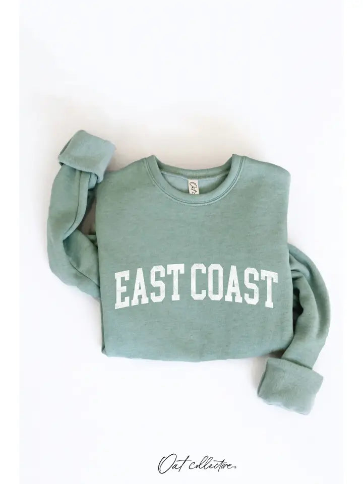 East Coast Heathered Sage Sweatshirt