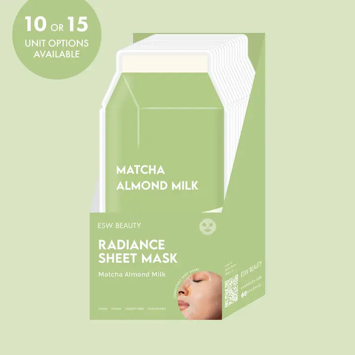Matcha Almond Milk Mask