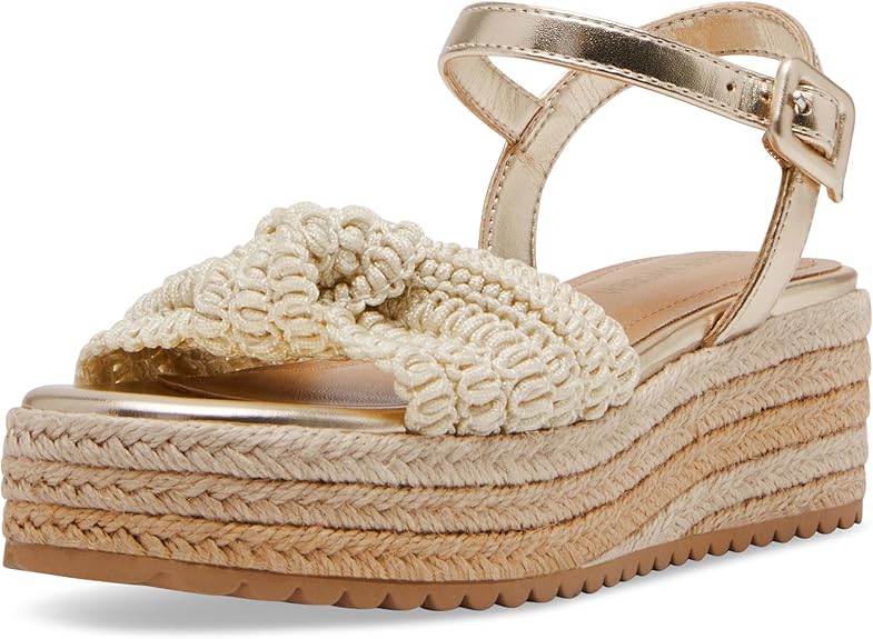 J Cookie Espadrille Wedge Sandal Natural