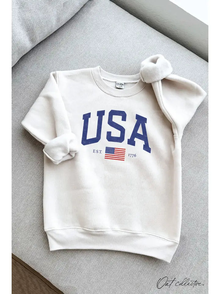 Heather Dust USA Sweatshirt