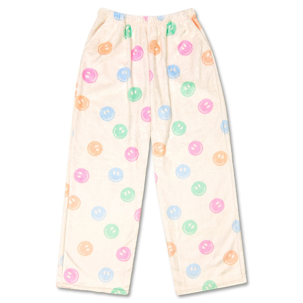 Made You Smile Plush Pants