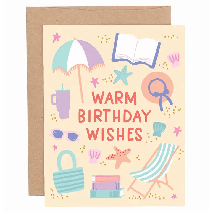 Warm Birthday Wishes Card