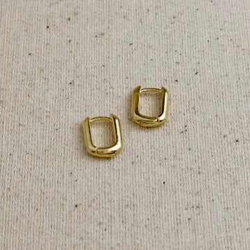 GoldFi Clicker Hoop Earrings