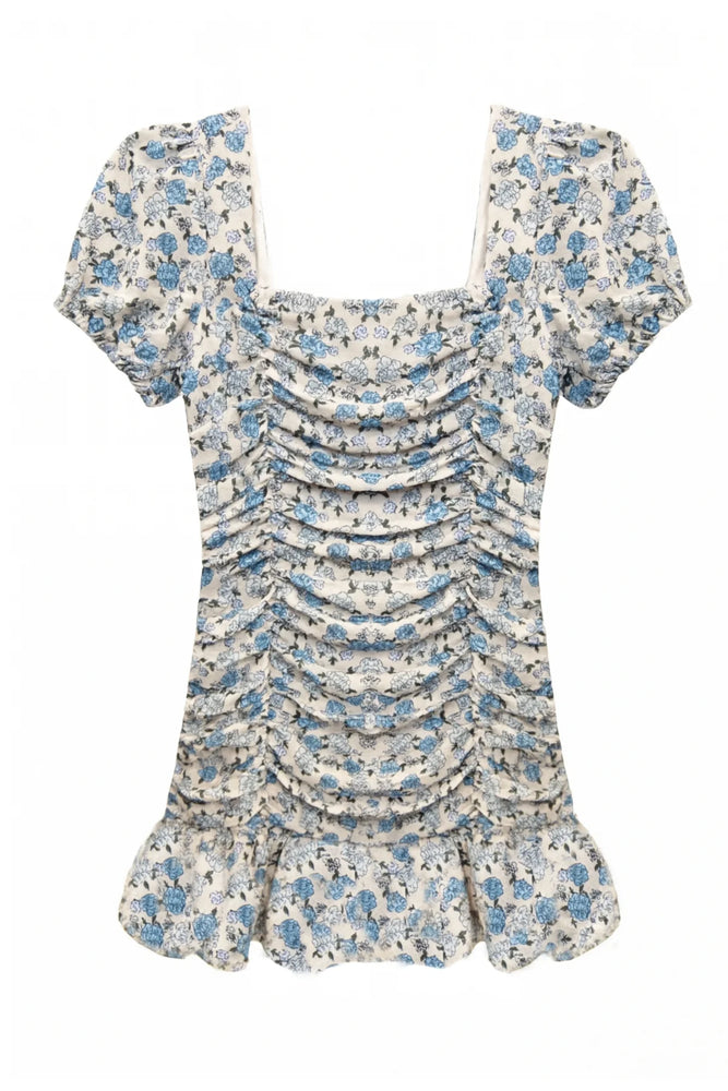 Ariel Blue Bunches Dress