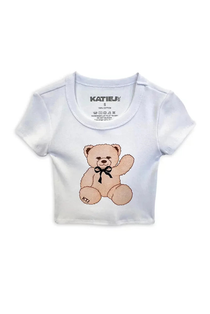 Graphic Teddy Bear Tee