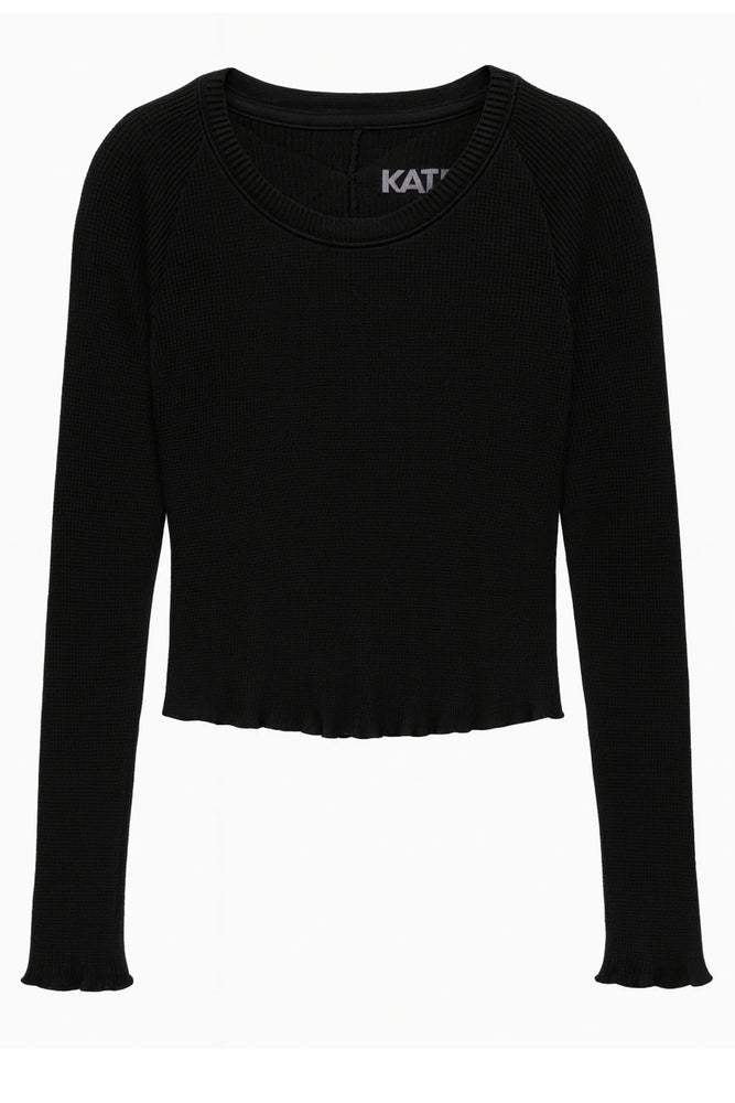 Camden Black Longsleeve Top