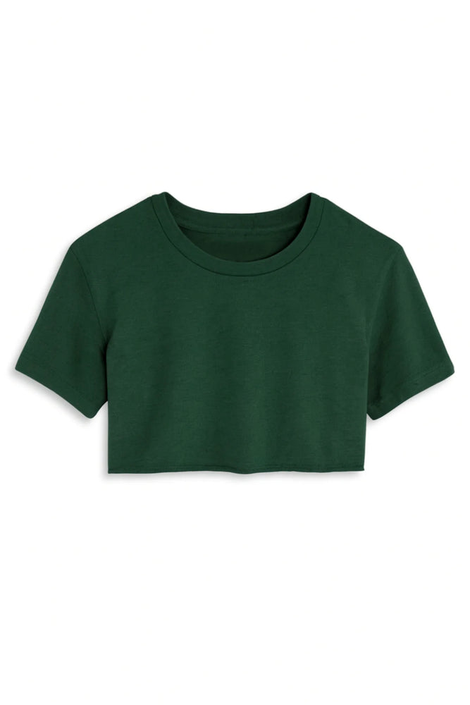Tristan Bottle Green Vintage Tee