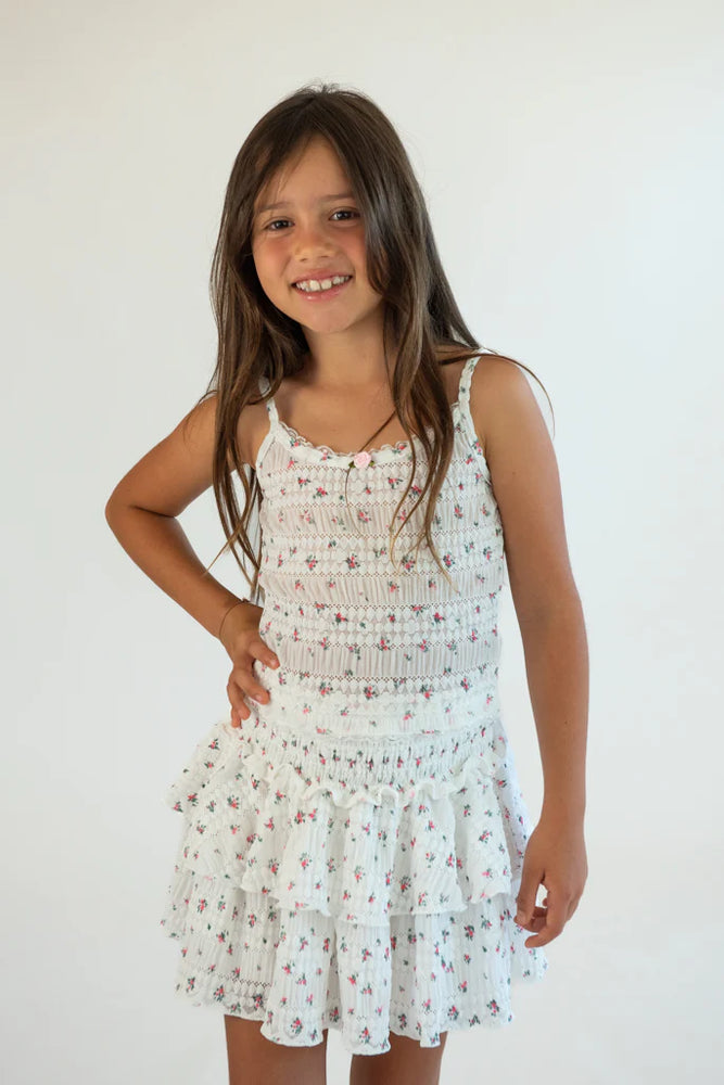 FBZ Flower Knit Cami Top