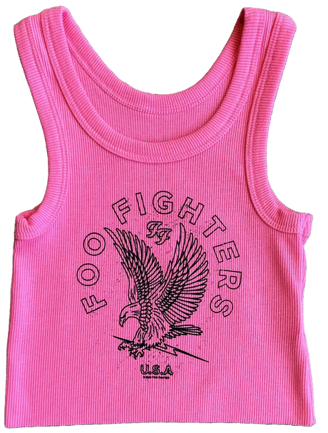 Foo Fighters Crop Tank Top