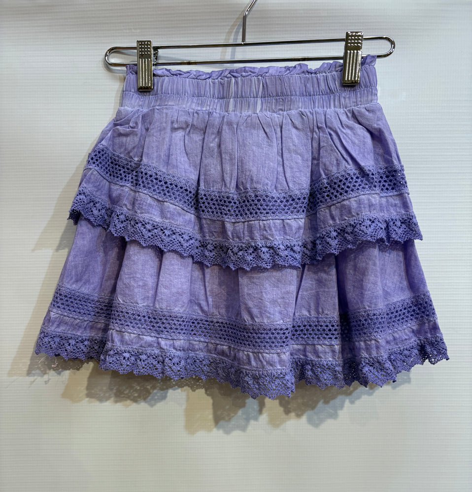 Ashley Stonewash Lilac Skirt