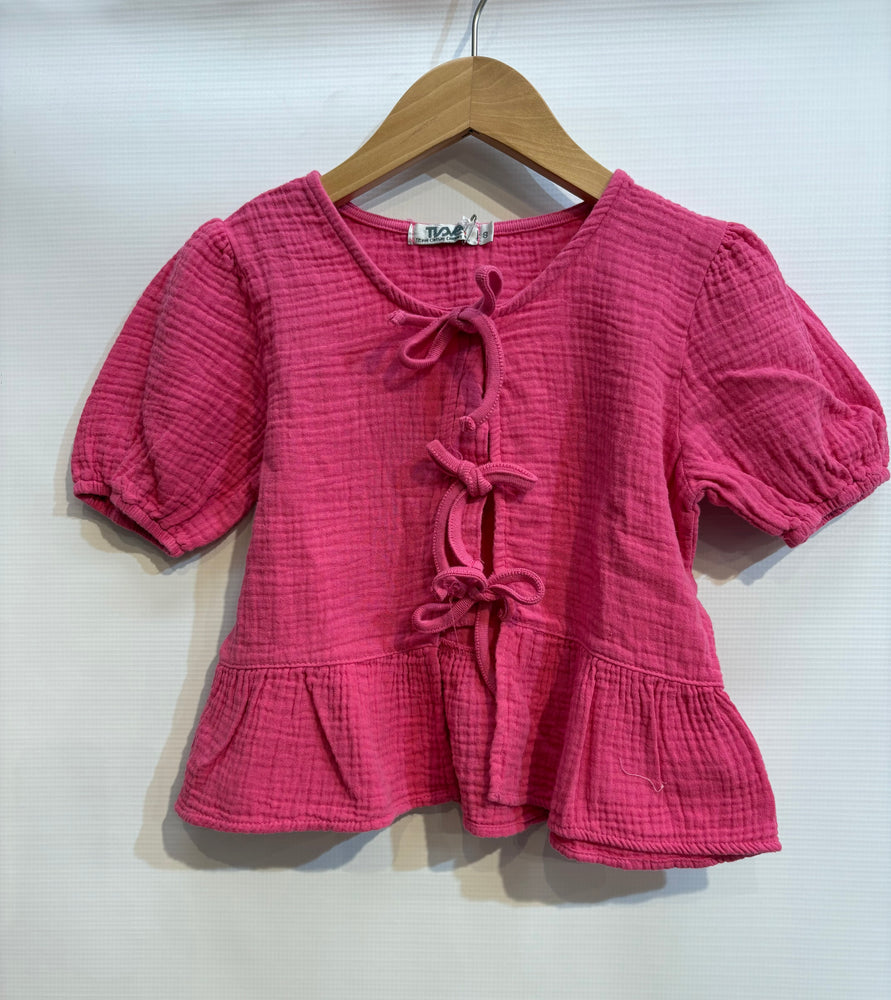 Hot Pink Drawstring Short