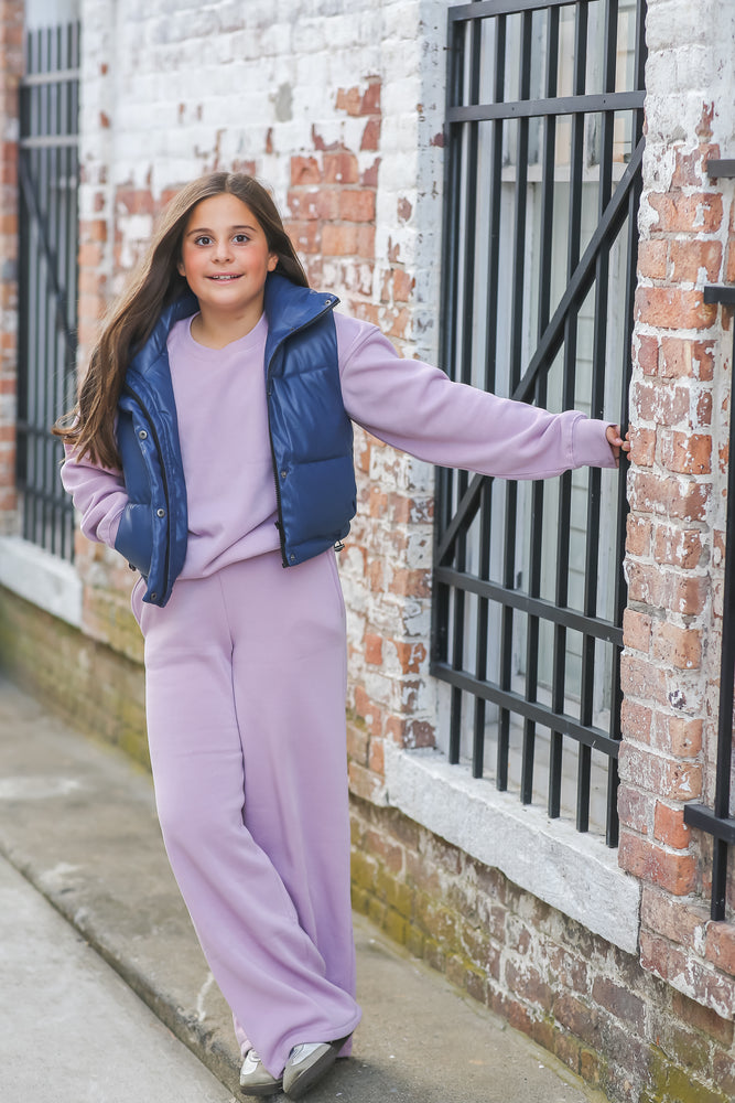 Jenny Navy Puffer Vest