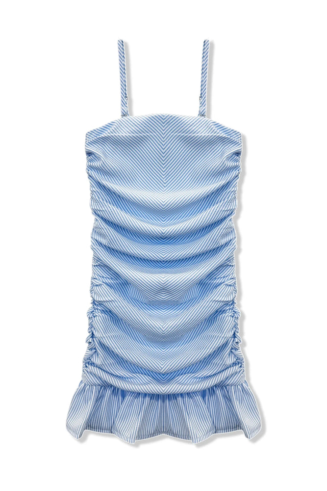 Inidigo Baby Blue Stripe Dress