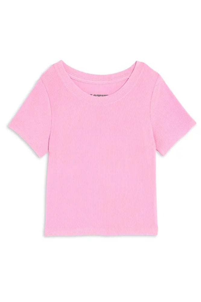 Livi Baby Pink Ribbed Tee