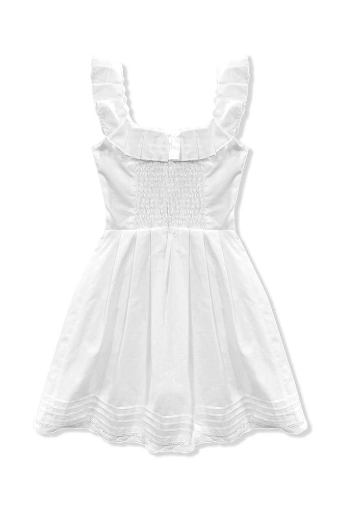 Mabel Sweet Cotton Dress White
