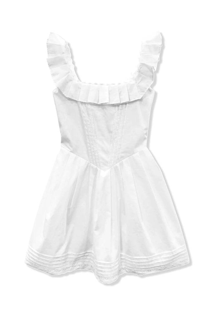 Mabel Sweet Cotton Dress White