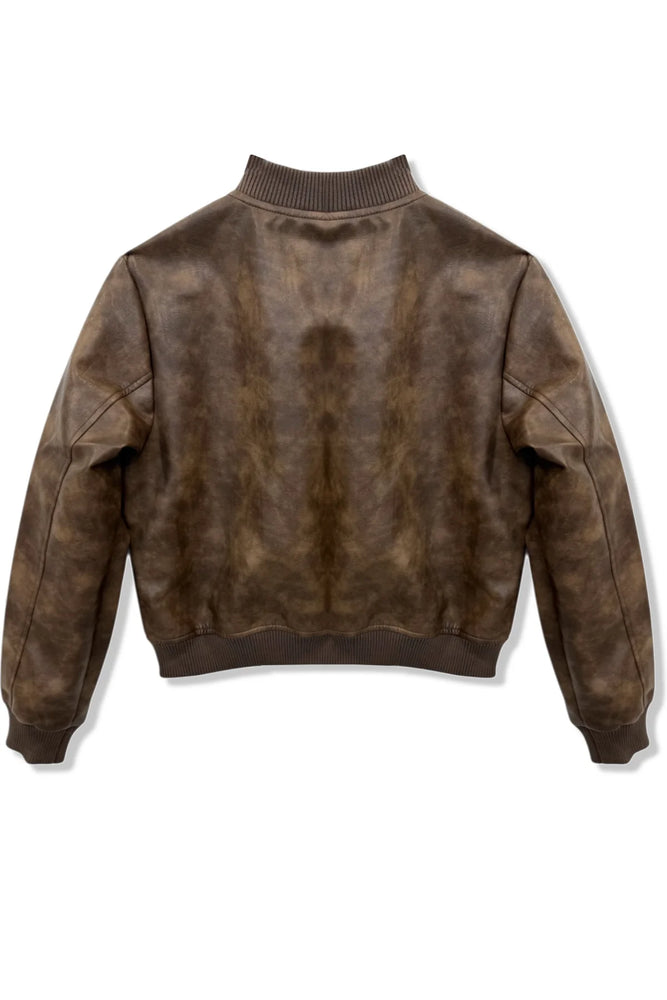 Maverick Vegan Leather Bomber