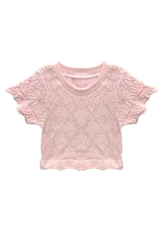 Maizie Baby Pink Stretch Tee