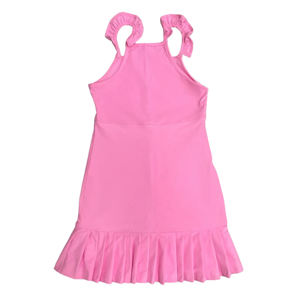 Pink Tennis Ruffle Mini Dress