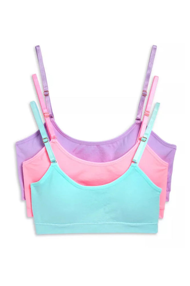 Pastel Seamless Cami Bralette Set of 3