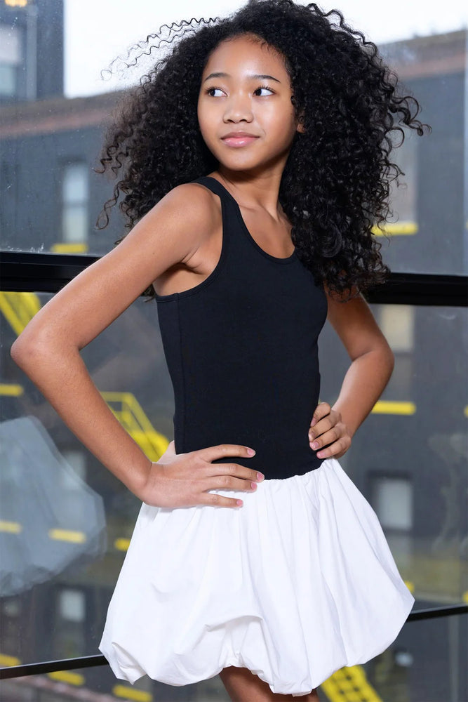 Queenie Combo Bubble Dress