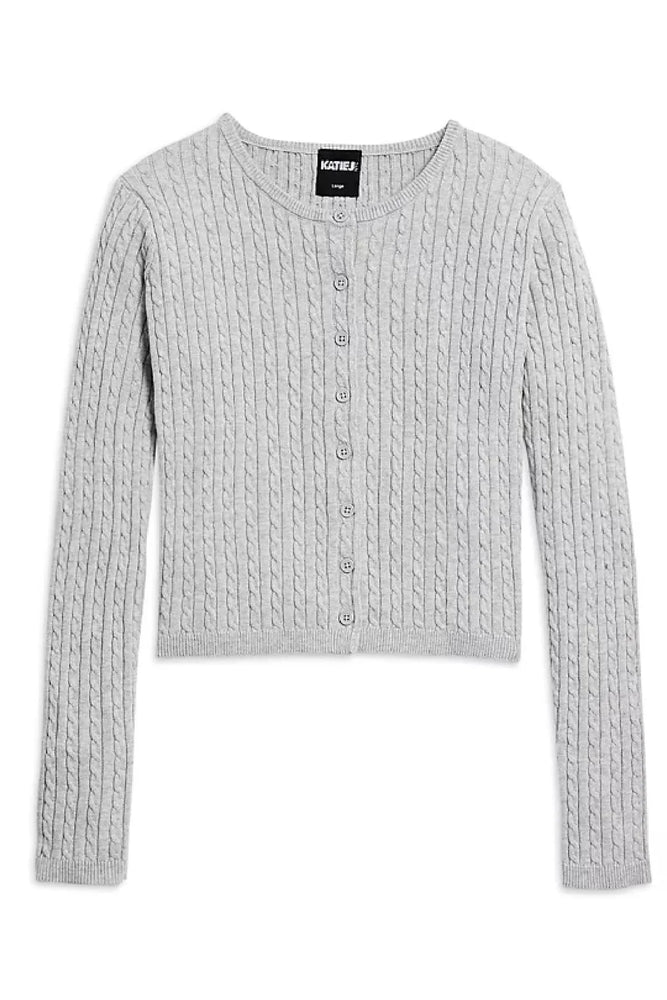 Rory Crewneck Cardigan Sweater