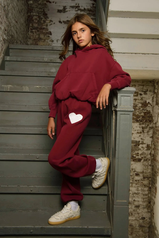 Ryan Mulberry Bubble Hoodie