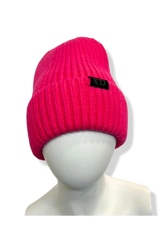 Shocking Pink Hunter Beanie