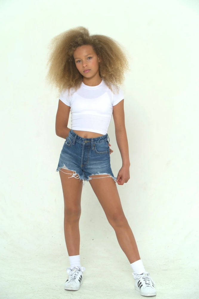 Malibu Dark Wash Denim Short