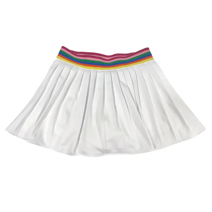 White Tennis Skort