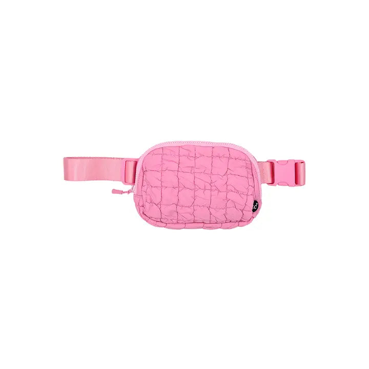 C.C. Quilted Puffer Fanny Pack
