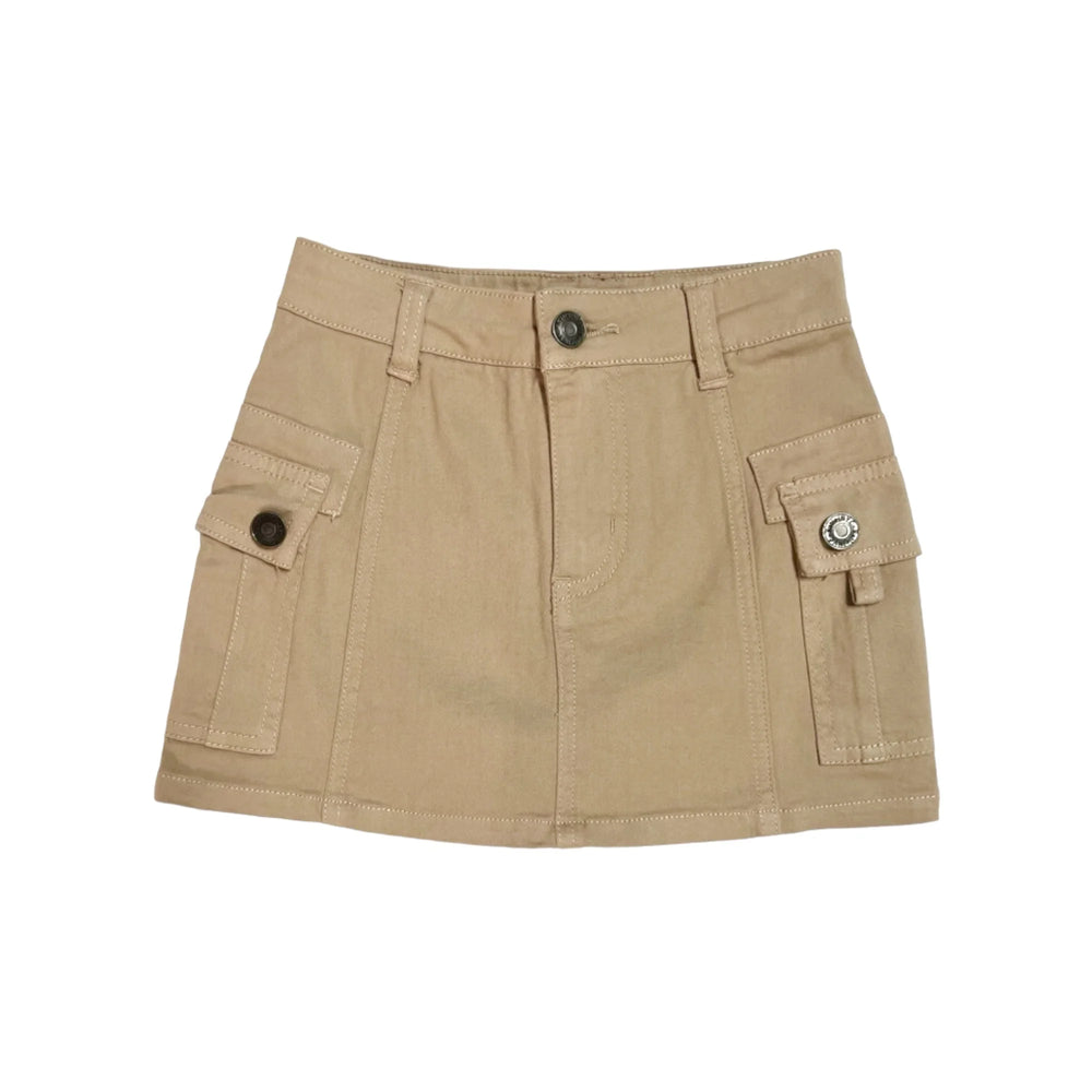 Harley Khaki Cargo Skort