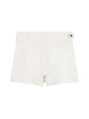 DL White Lola Mini-Skort