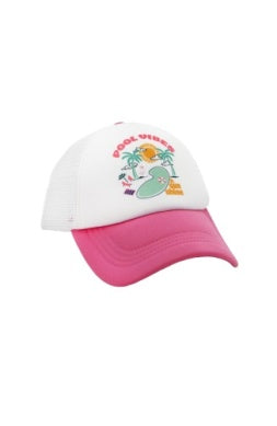 Pink Pool Vibes Trucker Hat