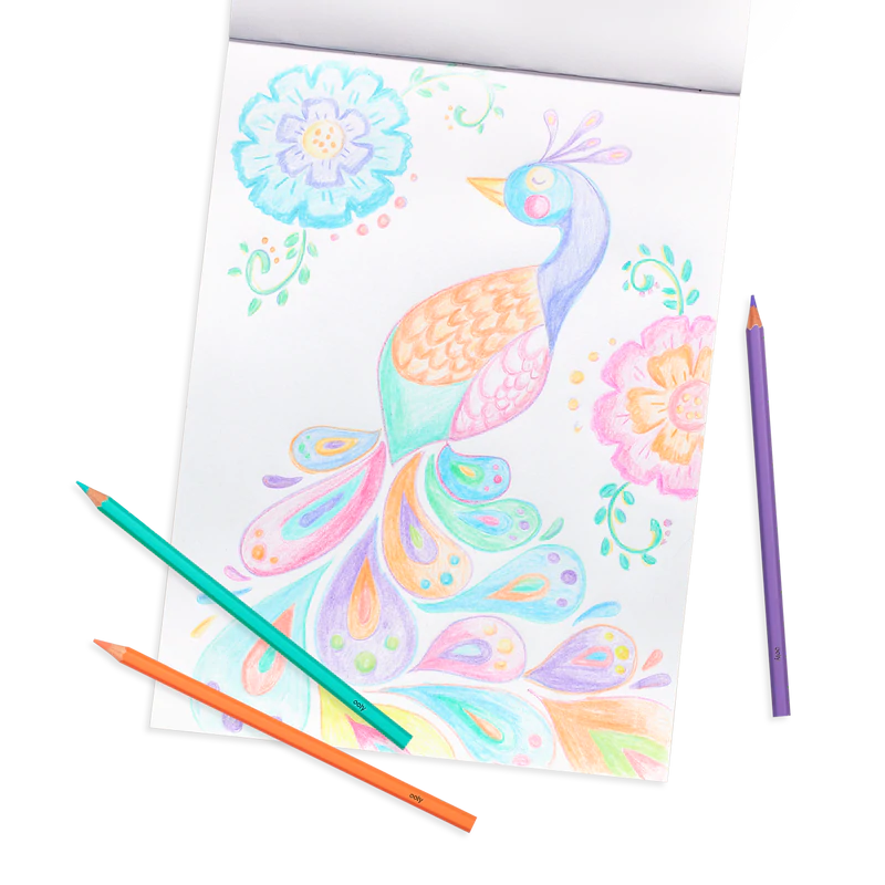 Pastel Hues Colored Pencils