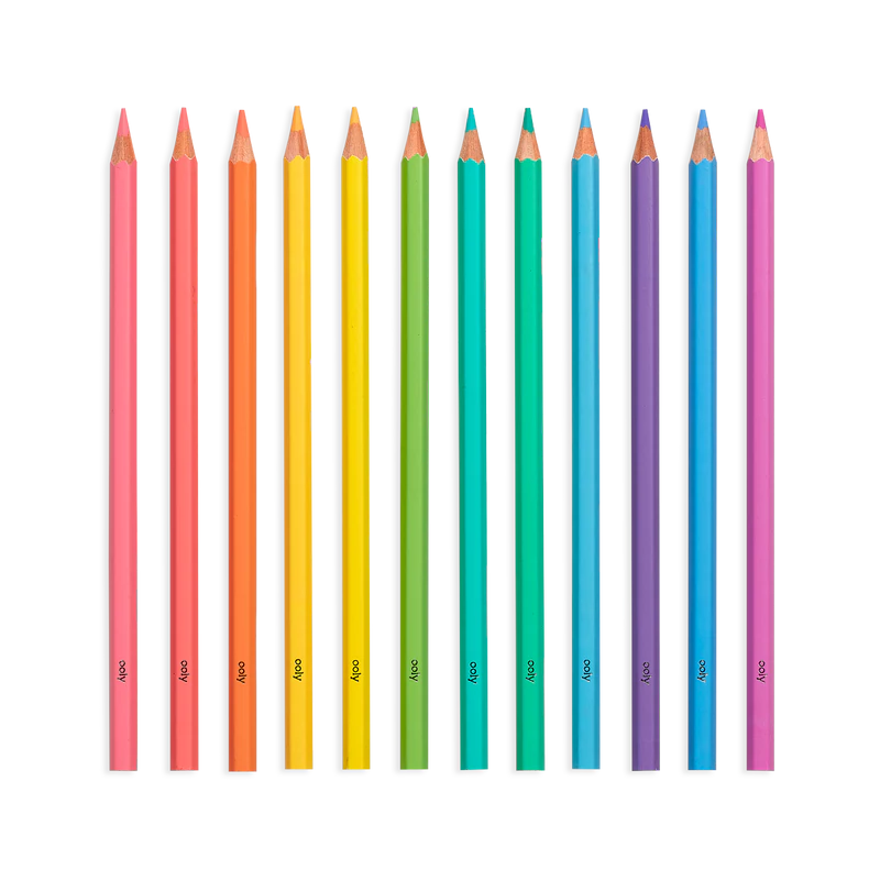 Pastel Hues Colored Pencils
