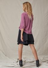 Black Double Layer Skirt