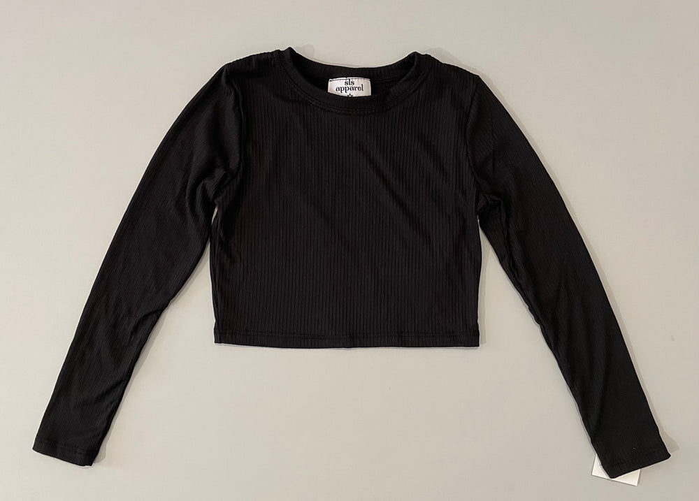 Ribbed Long Sleeve Top